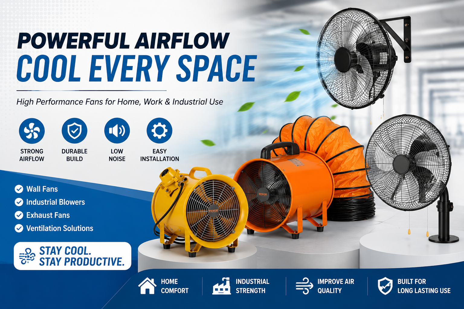 POWERFUL AIRFLOW