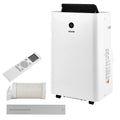 14,000 BTU Portable Air Conditioner, 4-in-1 Cooling Unit with Remote & 24H Timer