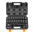 SS213823A 23-Piece 1/2" Drive Impact Socket Set SAE & Metric with Ratchet Handle