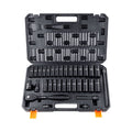 SS21387833 33-Piece 1/2" Drive Impact Socket Set, SAE & Metric Cr-V Steel Sockets with Storage Case