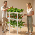 HX-108S 3-Tier 108-Site Hydroponic Growing System with Timed Irrigation