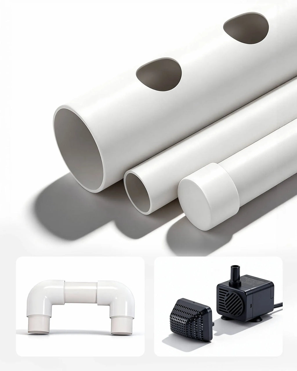 HX-108 3-Tier 108-Site Hydroponic Growing System Kit with Timed Irrigation