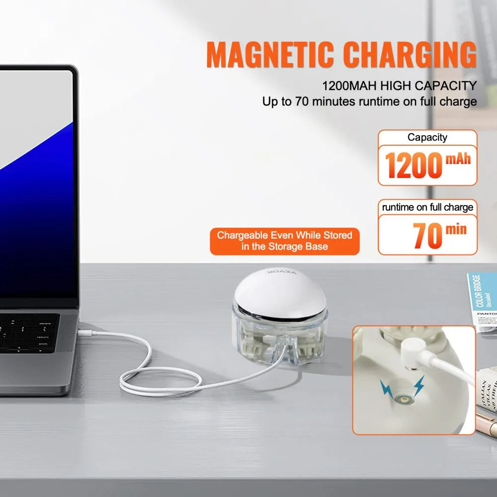 K-111 Electric Heated Scalp Massager – Rechargeable IPX7 Waterproof Hair & Head Massager