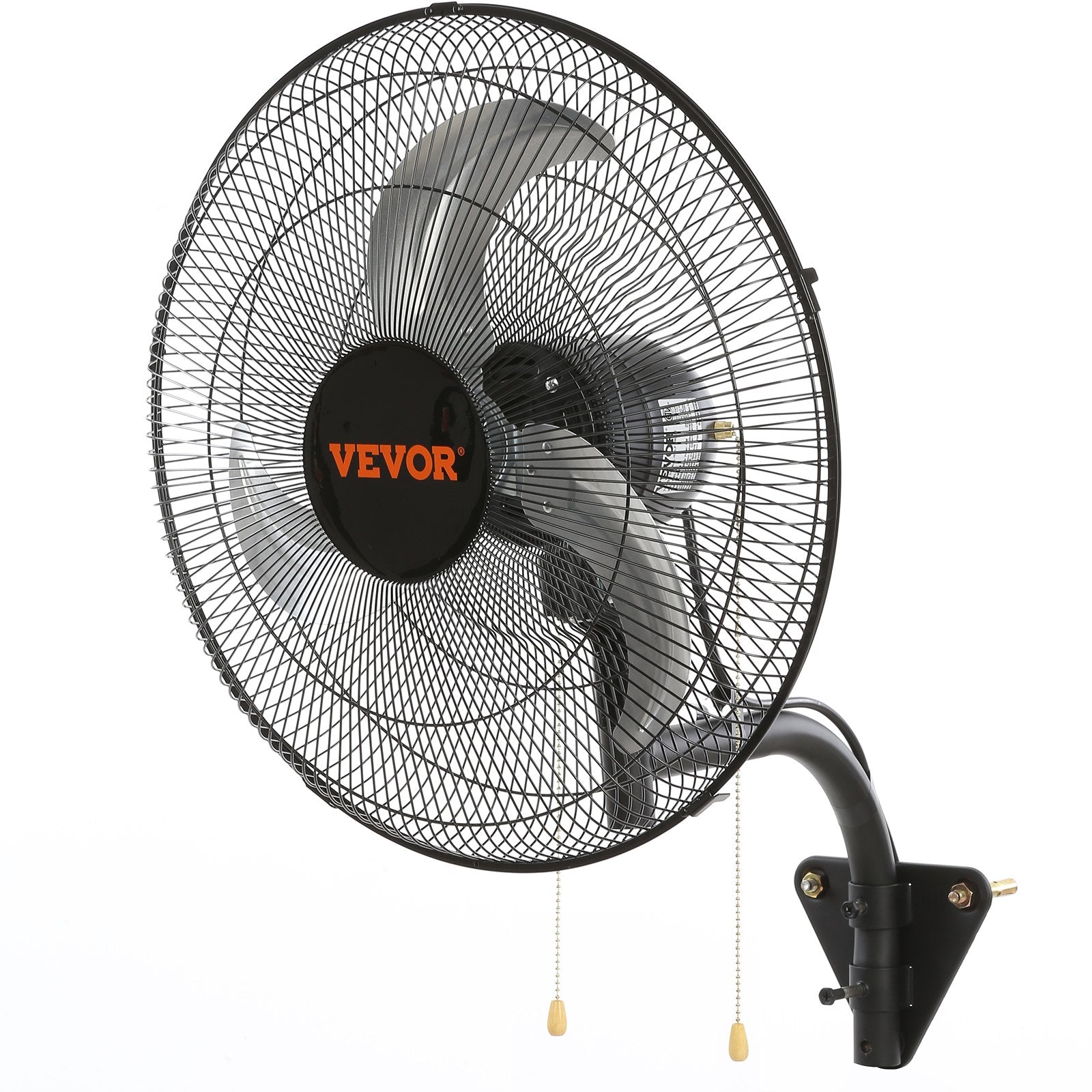 Industrial Wall Mount Fan – 3-Speed Oscillating High Velocity Fan