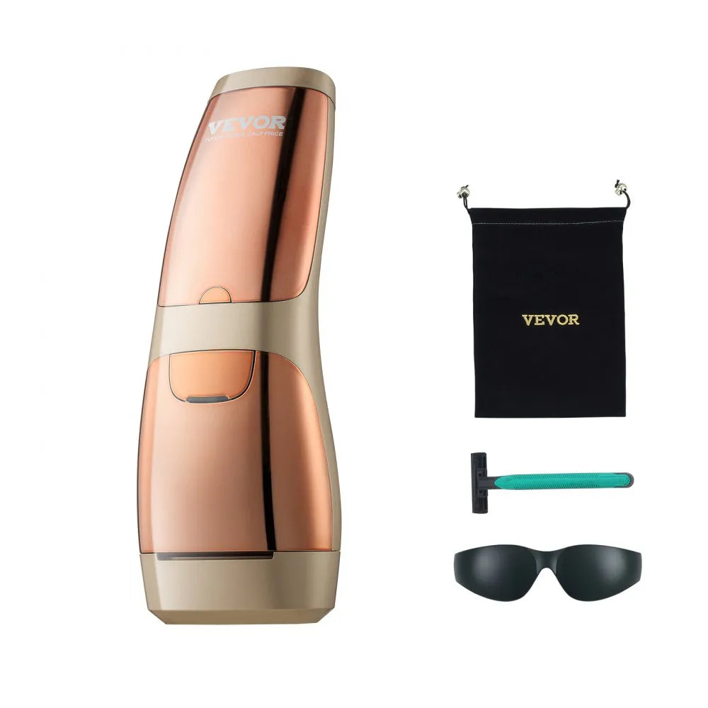 T021K IPL Hair Removal Device with Sapphire Ice Cooling, 17J, 400,000 Flashes
