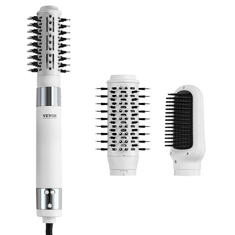SM-5319 110,000 RPM Ionic Hair Dryer Styler Brush with Oval & Paddle Brushes