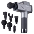 BOOSTER M2-C Deep Tissue Massage Gun with 8 Speeds & 6 Massage Heads