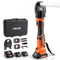MP-2430 18V Cordless PEX Press Tool Kit with 24KN Force, 1/2", 3/4" & 1" Jaws, Dual 2.0Ah Batteries