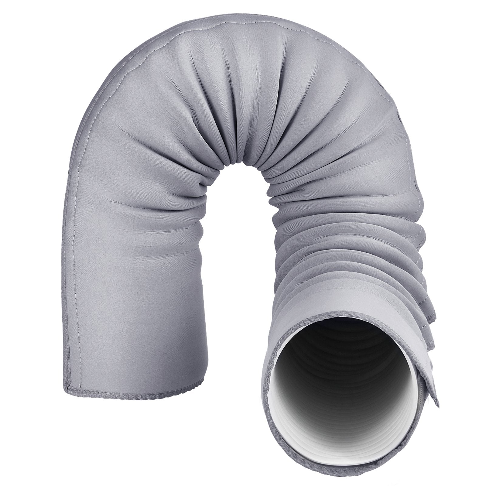 Portable AC Hose Insulation Cover Sleeve for 5" & 5.9" Exhaust Hoses, Gray