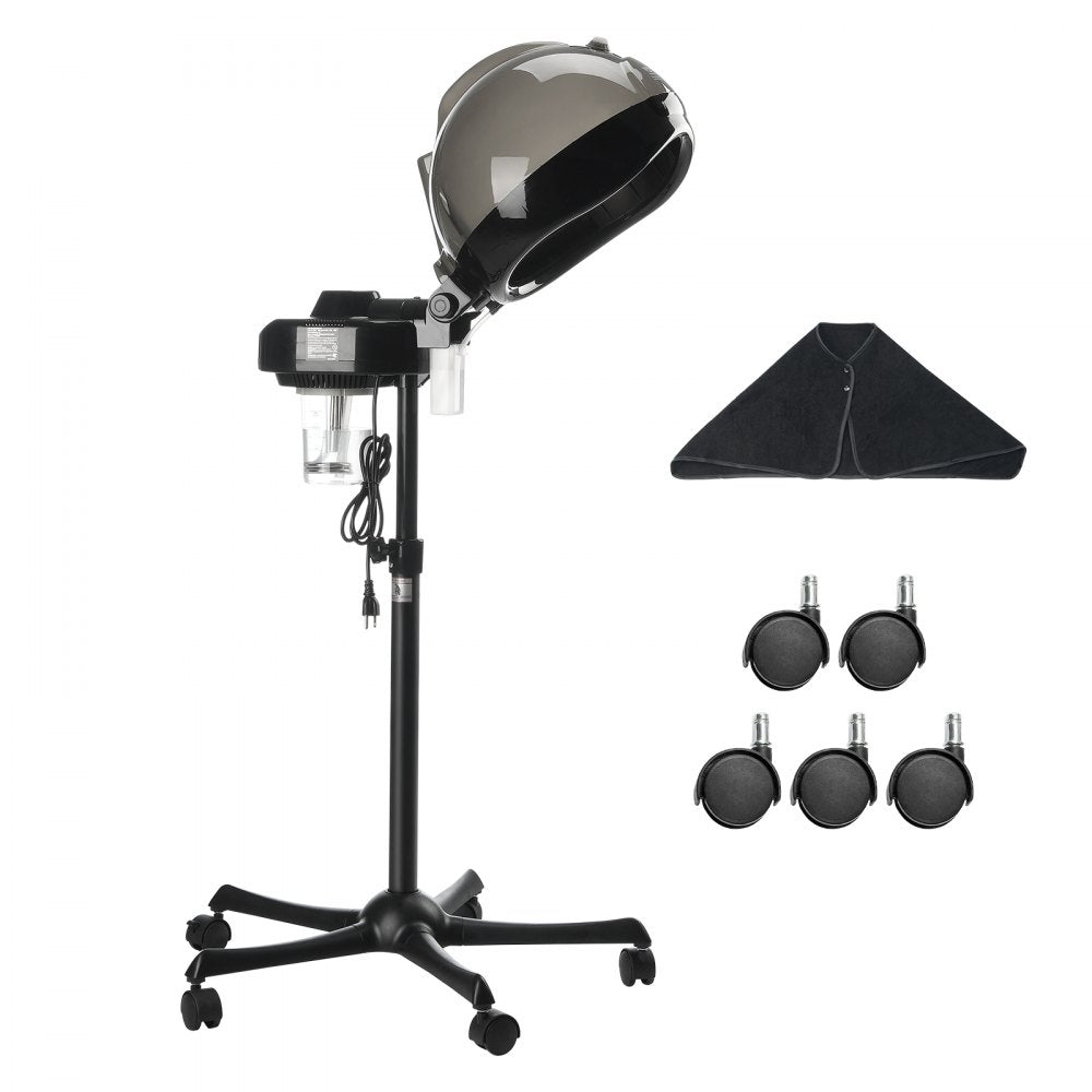 JY-150D Professional Hooded Ionic Hair Steamer with Timer & Adjustable Stand