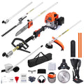 F26-B 26CC 7-in-1 Gas Hedge Trimmer & Brush Cutter with Extension Pole