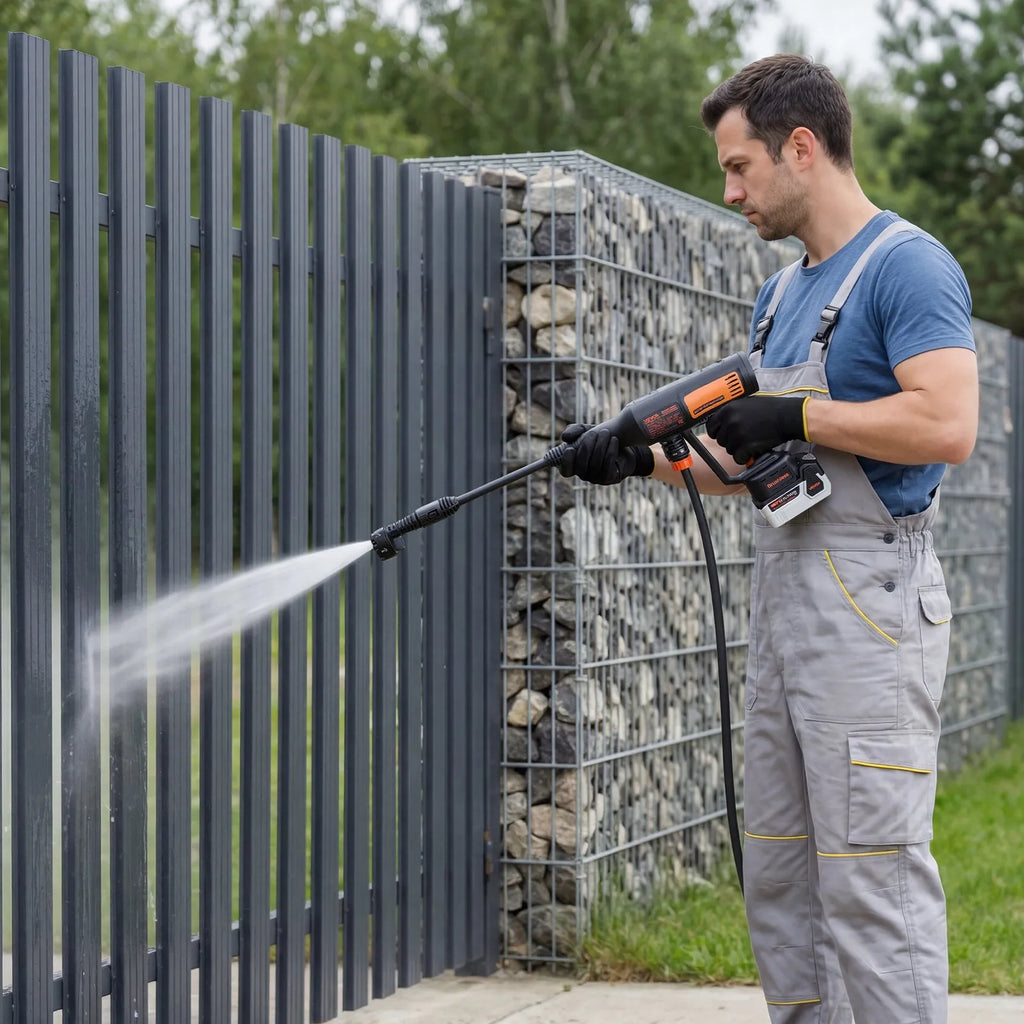 SC14-2 1200 PSI Cordless Pressure Washer with Dual Batteries & 6-in-1 Nozzle