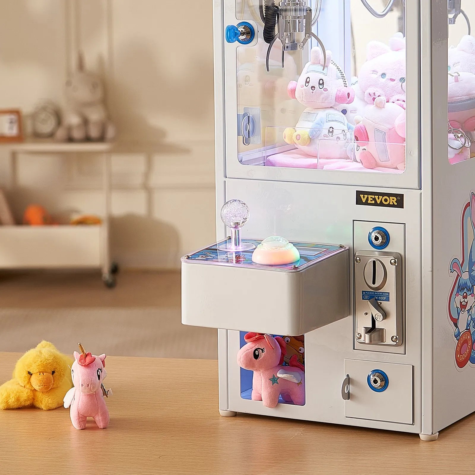 Mini Claw Machine Arcade Prize Grabber for Kids & Events
