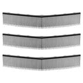 919-002B 3-Pack Lawn Sweeper Brush Replacement for 26" Push Lawn Sweepers – Durable V-Shaped Bristles