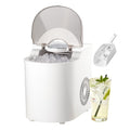 BS-004 Portable Countertop Ice Maker, 26 lbs/Day, 7 Cubes in 6 Mins, Self-Cleaning, 2 Ice Sizes