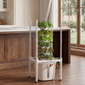 VV2-6C-US 30-Pod 6-Tier Hydroponic Tower Garden with LED Grow Light & App Control