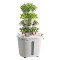 VV1-4C-US 20-Pod Hydroponic Tower Garden Kit – 4-Tier Vertical Indoor Growing System with 20L Water Tank & Pump