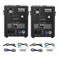 BJY-PHJ500u1 2-Pack 500W Cold Spark Machine Kit with DMX Control, Adjustable 6.6-13ft Height, LED Display for DJ Wedding Party Stage Events