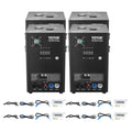 BJY-PHJ700u1 4-Pack 700W Cold Spark Machine Set with DMX Control, Adjustable 6.6-16.4ft Spark Height for DJ, Wedding & Stage Events