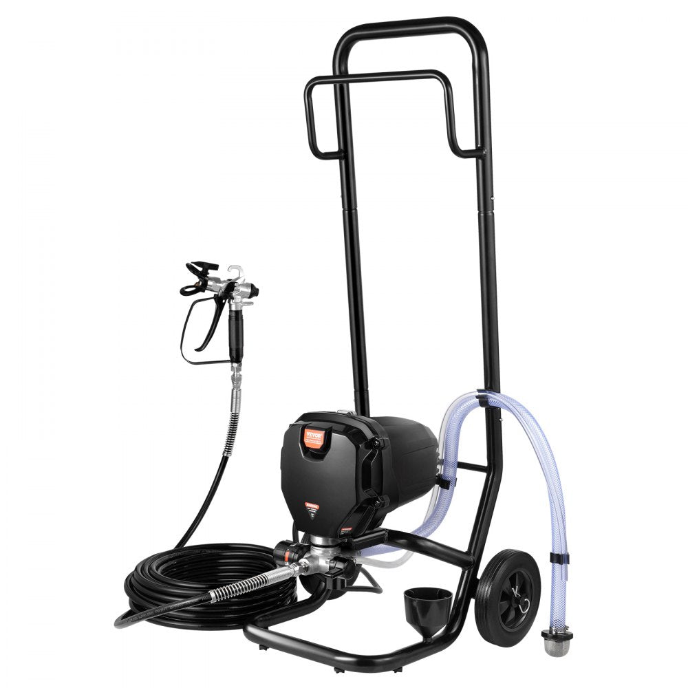 RP8626 Plus 750W Airless Paint Sprayer with Cart, 3000 PSI Electric Paint Sprayer for Interior & Exterior Painting