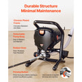 RP8626 750W Airless Paint Sprayer 3000 PSI with 25 ft Hose for Interior & Exterior Painting